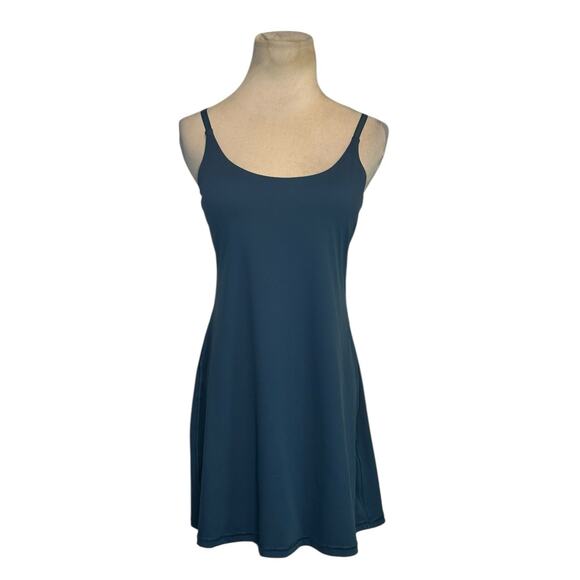 EWedoos blue built in shorts and bra tennis dress size Small - Picture 1 of 16
